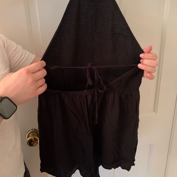 Urban outfitters black “out from under” romper. - Picture 2 of 5